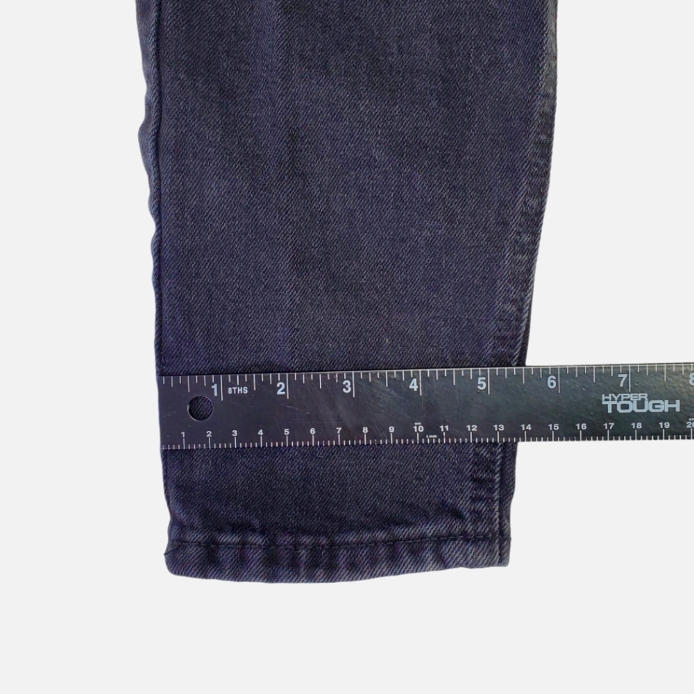 Old Navy Women's Black Jean Bib Distressed Overhauls Denim Size 00 - Picture 7 of 14
